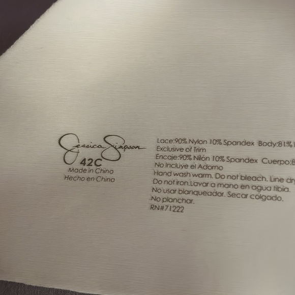 Jessica Simpson Underwire Bra - Picture 6 of 6